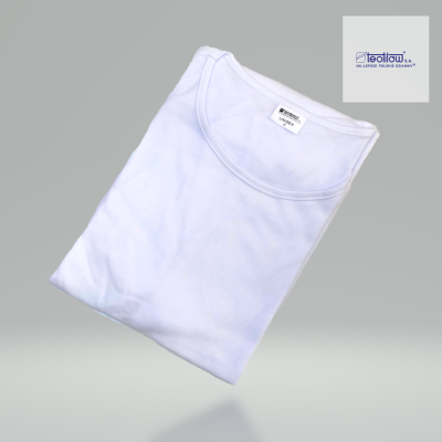 T-shirt Bawełniany biały UNISEX