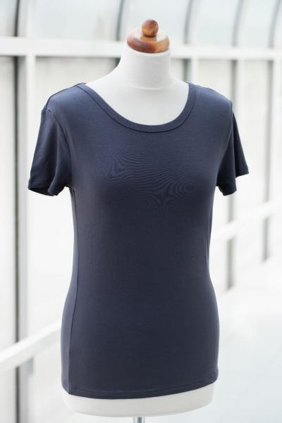 T-shirt OUTLAST® Underwear Space Technology damski XL grafit dekolt okrągły
