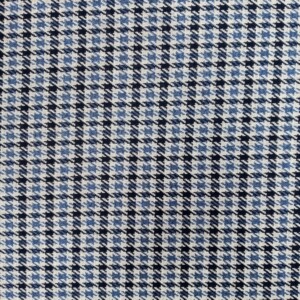 Dzianina Singiel Jersey 290g wiskoza z elastanem granatowa pepitka