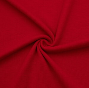 Dzianina ściągacz 285g prążek czerwony