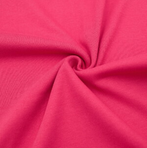 Dzianina ściągacz 285g prążek fuksja