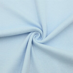 Dzianina ściągacz 285g prążek błękitny