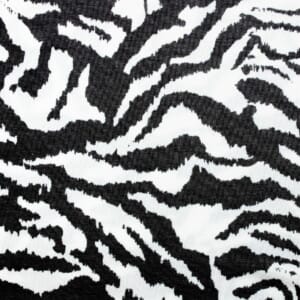 Dzianina singiel 145g drukowana zebra