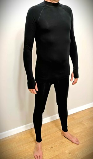 Komplet bielizny męskiej OUTLAST® Underwear Space Technology męski XL czarny